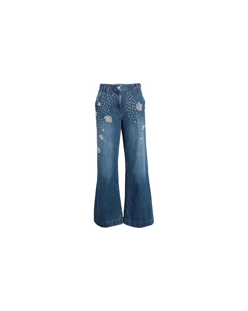 MAX&Co. MORIANA  - HOSEN & RÖCKE - Jeanshosenauf YOOX.COM Blau