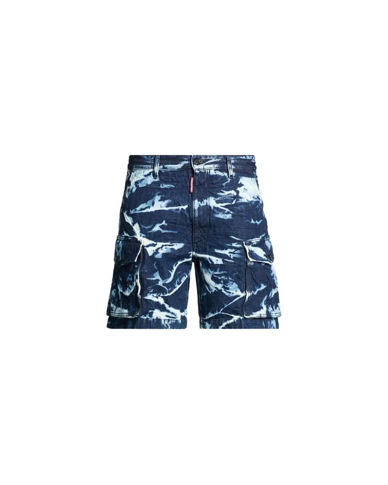 Dsquared2 HOSEN & RÖCKE - Jeansshortsauf YOOX.COM Blau