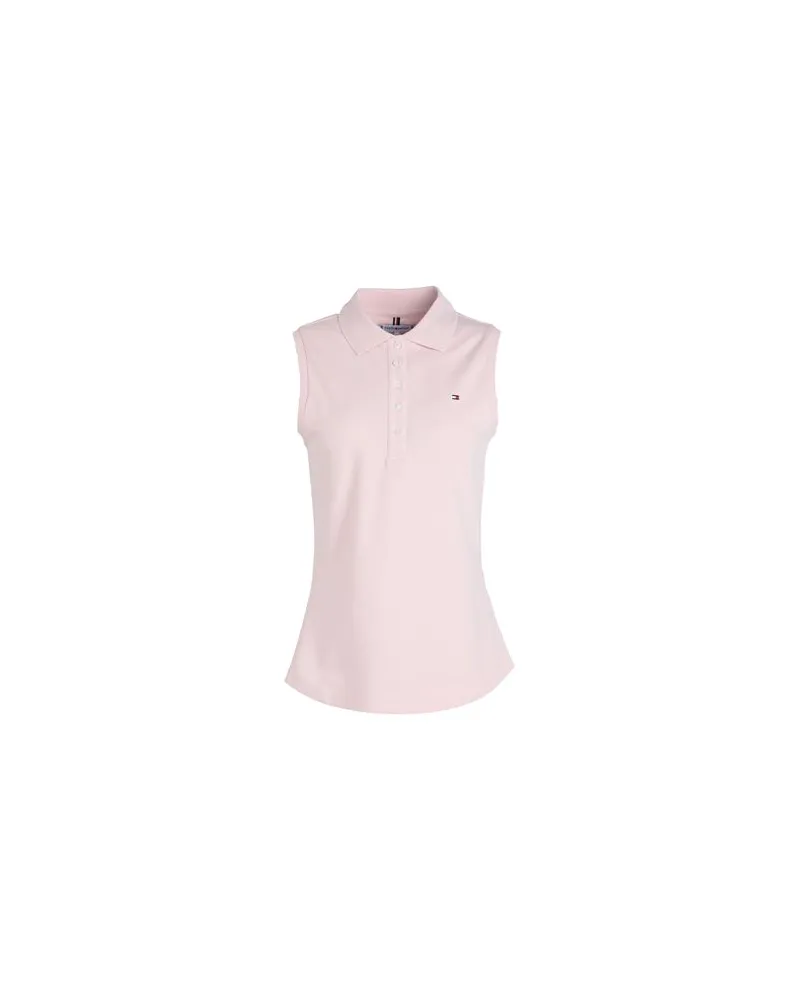 Tommy Hilfiger TOPS - Poloshirtsauf YOOX.COM Hellrosa