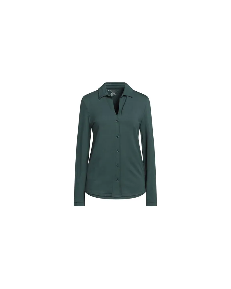 Majestic TOPS - Hemdenauf YOOX.COM Dunkelgrün