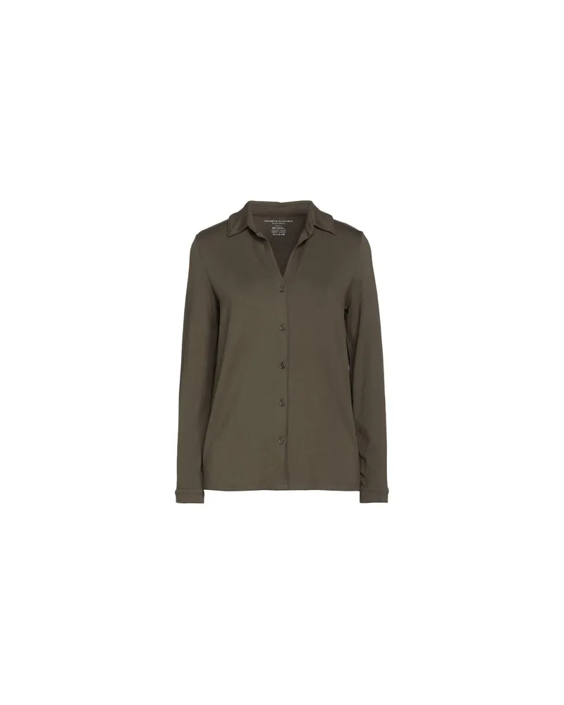 Majestic TOPS - Hemdenauf YOOX.COM Militärgrün