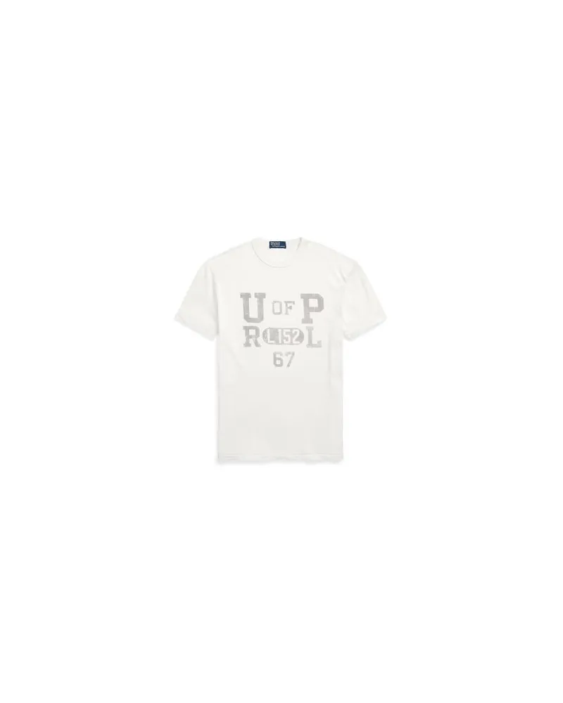Ralph Lauren CLASSIC FIT JERSEY GRAPHIC T-SHIRT  - TOPS - T-shirtsauf YOOX.COM Off