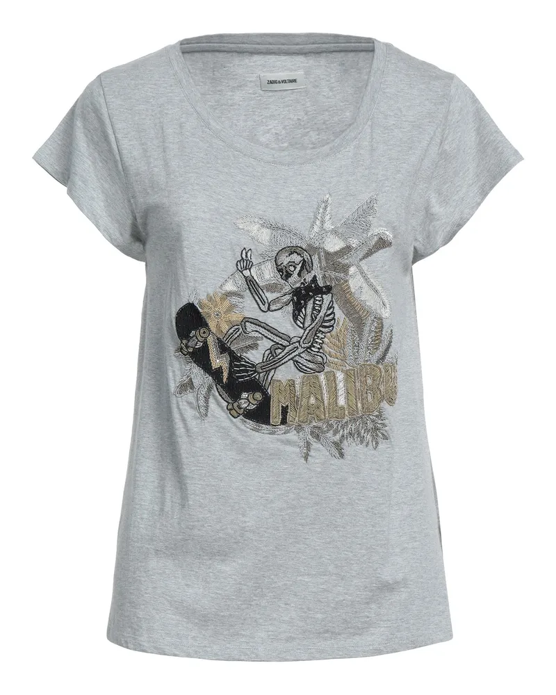 Zadig & Voltaire T-shirts Grau