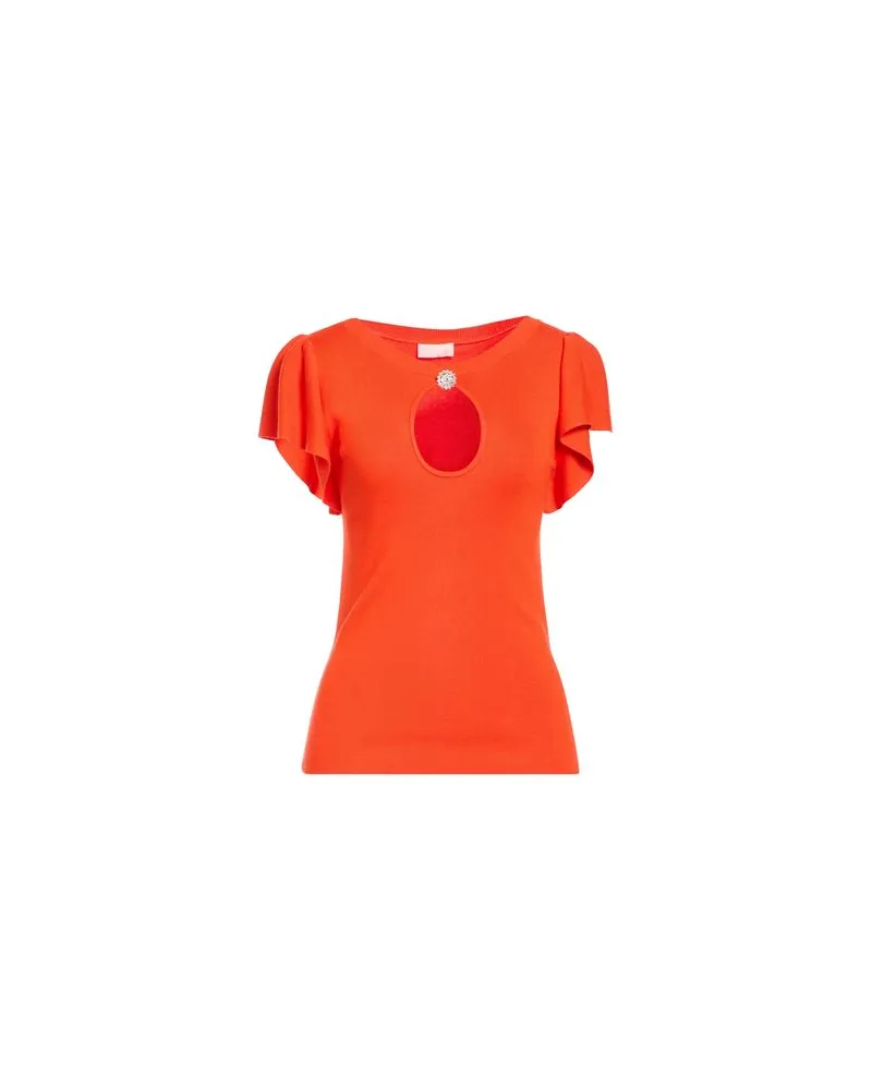 Liu Jo STRICKWAREN - Pulloverauf YOOX.COM Tomatenrot
