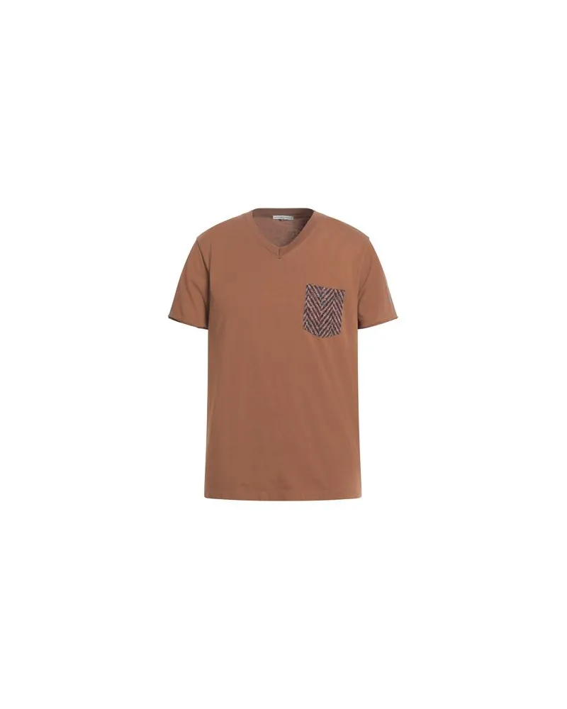Daniele Alessandrini TOPS - T-shirtsauf YOOX.COM Braun