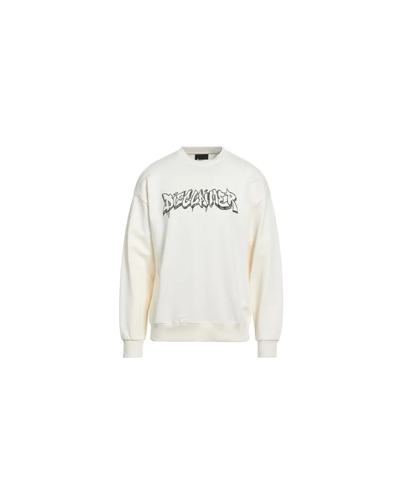 DISCLAIMER TOPS - Sweatshirtsauf YOOX.COM Elfenbein