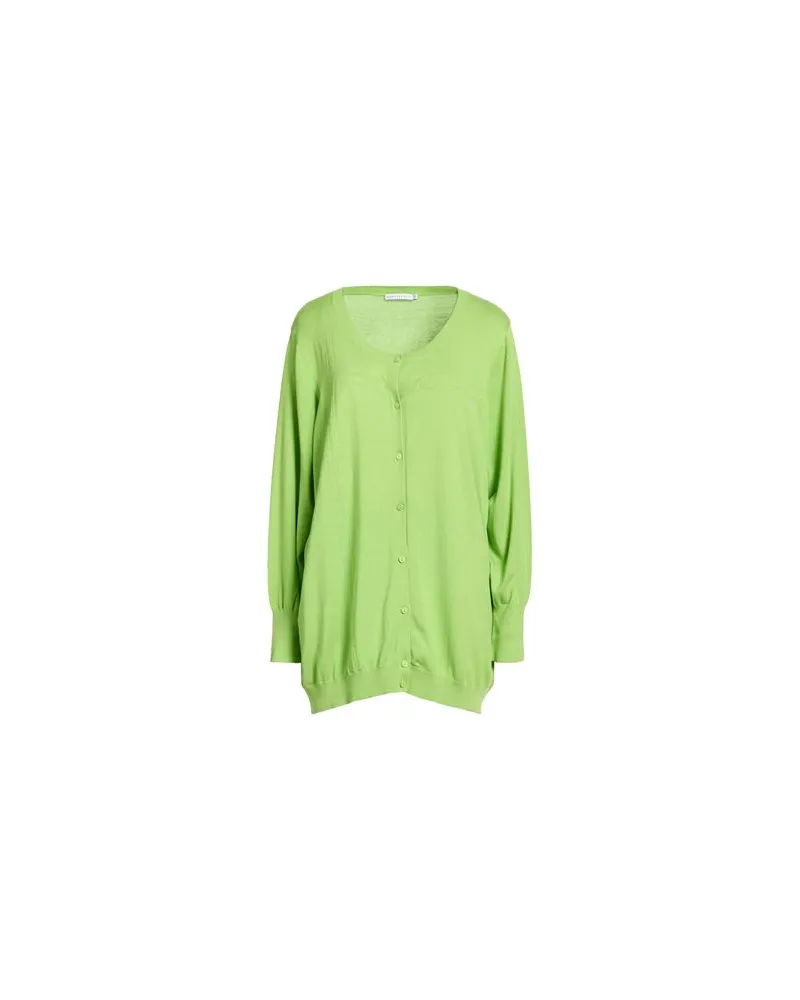 Xandres GOLD - STRICKWAREN - Strickjackenauf YOOX.COM Limettengrün