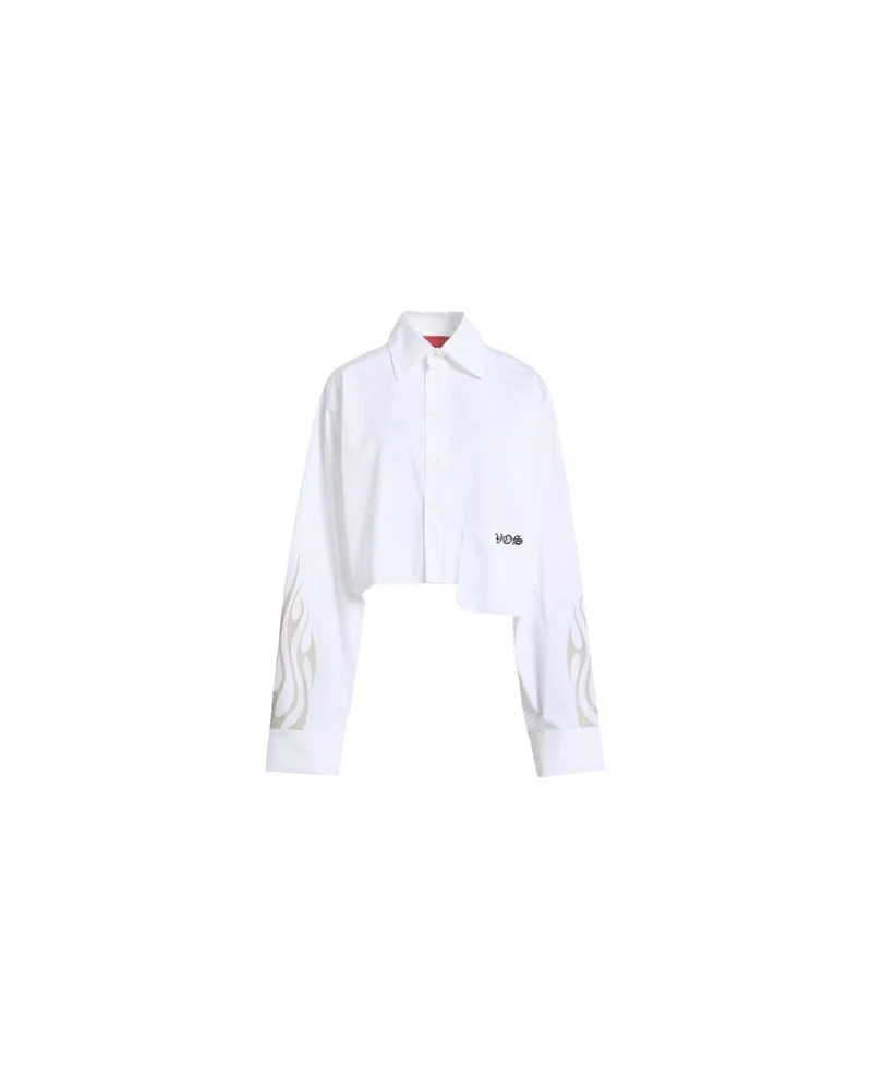 Vision Of Super TOPS - Hemdenauf YOOX.COM Weiß
