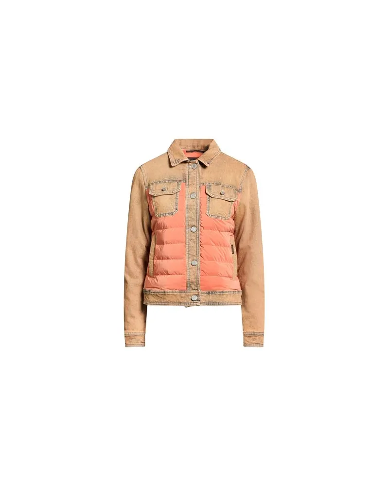 MOORER JACKEN & MÄNTEL - Jeansjacken/Mäntelauf YOOX.COM Orange