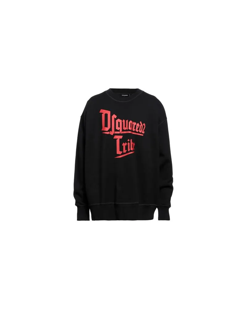 Dsquared2 TOPS - Sweatshirtsauf YOOX.COM Schwarz