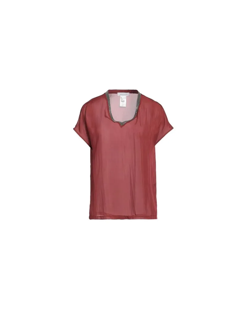 Fabiana Filippi TOPS - Topsauf YOOX.COM Ziegelrot