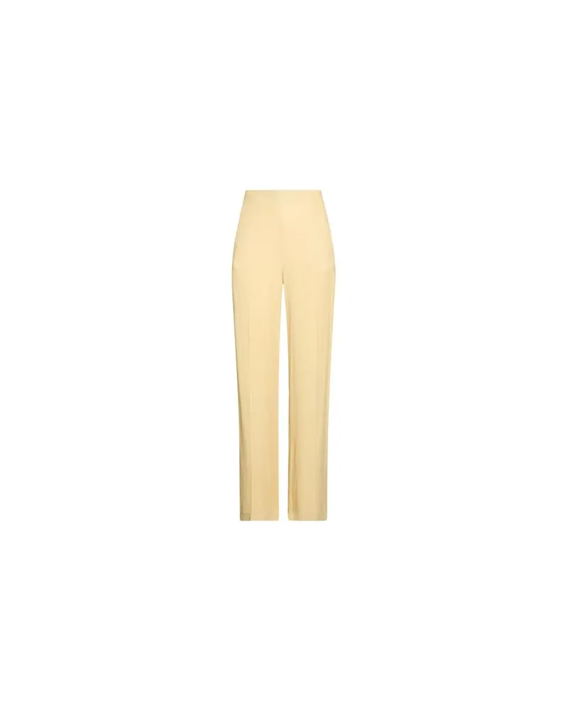 Semicouture HOSEN & RÖCKE - Hosenauf YOOX.COM Pastellgelb