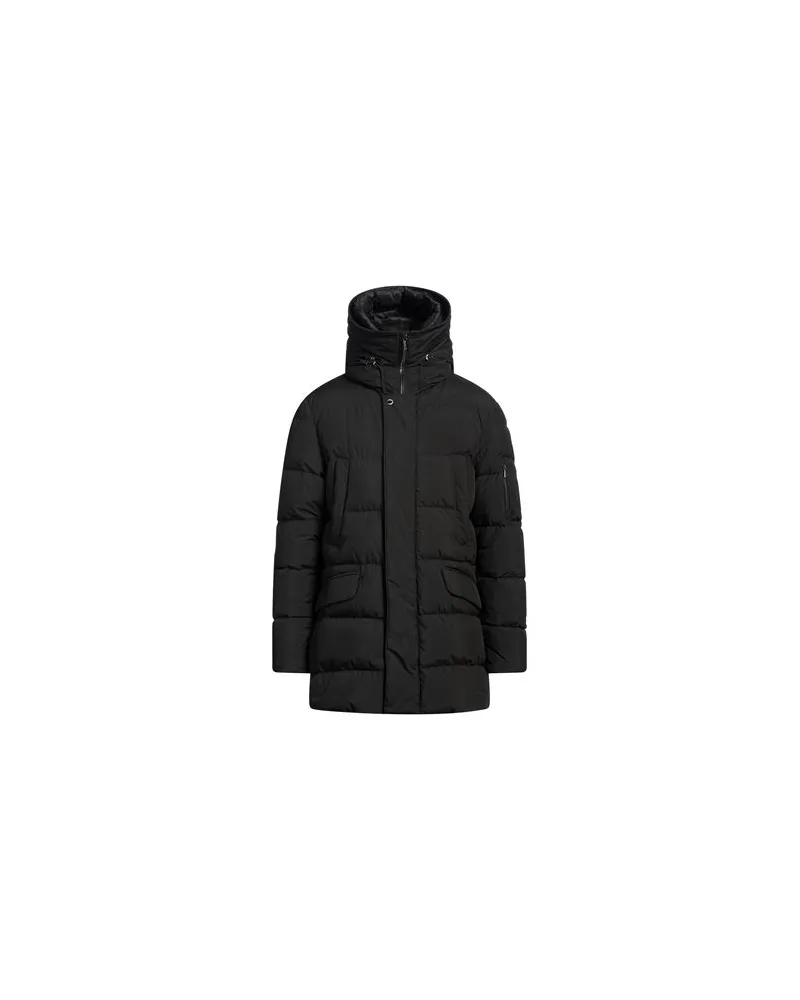 MOORER JACKEN & MÄNTEL - Pufferjacken & Daunenjackenauf YOOX.COM Schwarz