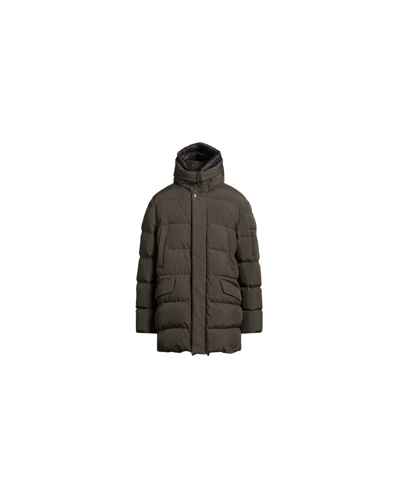 MOORER JACKEN & MÄNTEL - Pufferjacken & Daunenjackenauf YOOX.COM Dunkelgrün
