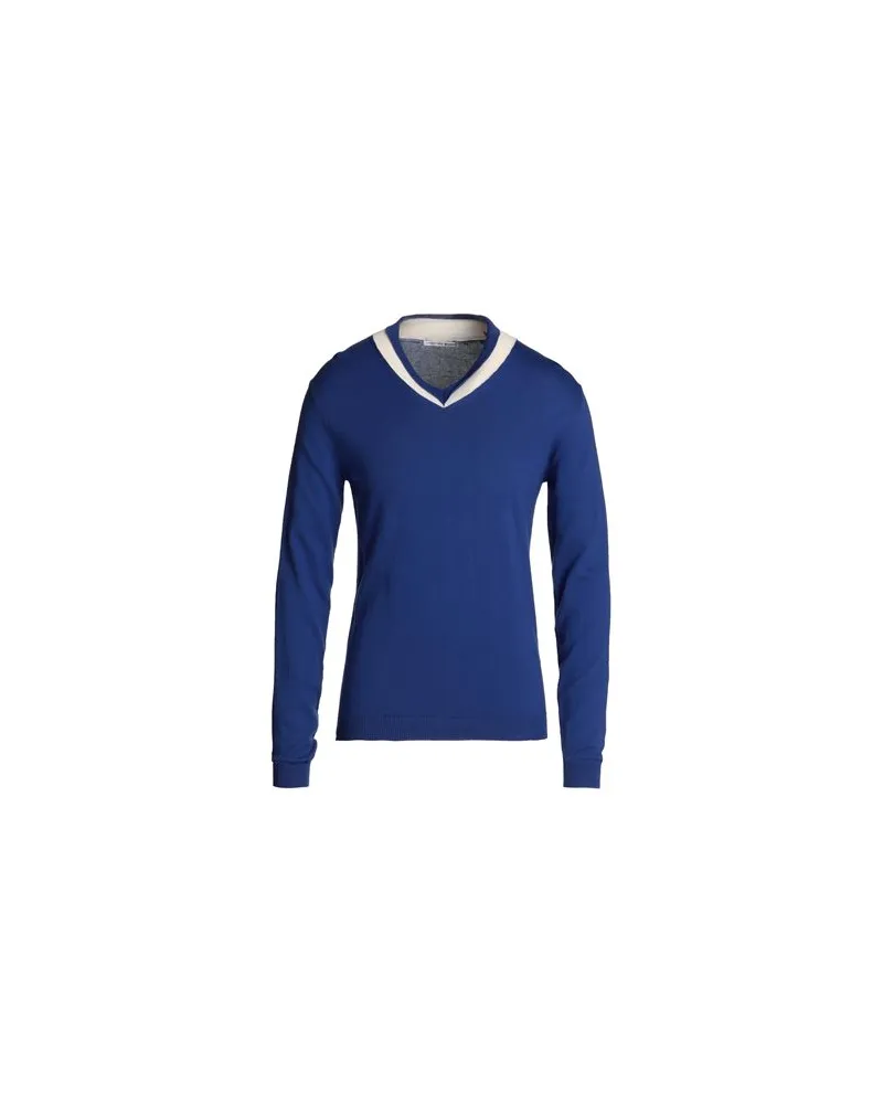 Daniele Alessandrini STRICKWAREN - Pulloverauf YOOX.COM Blau