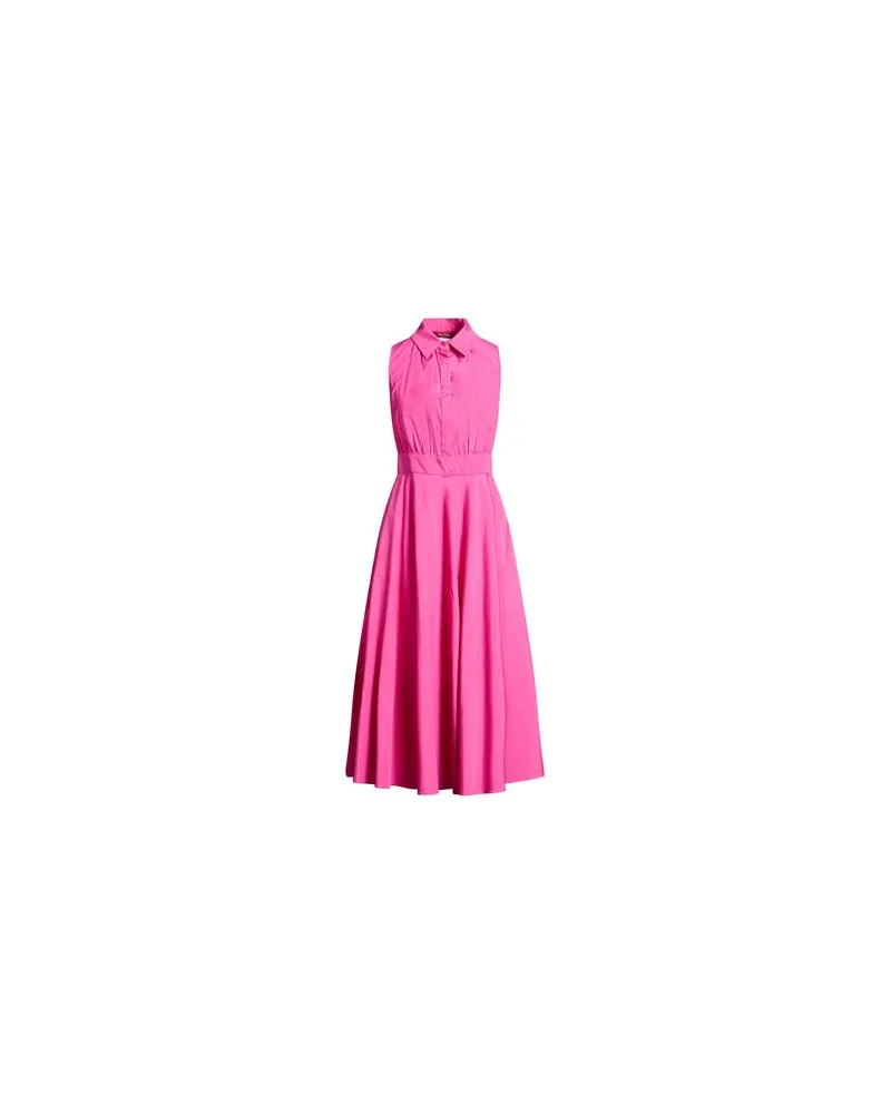 Max Mara KLEIDER - Midi-Kleiderauf YOOX.COM Fuchsia