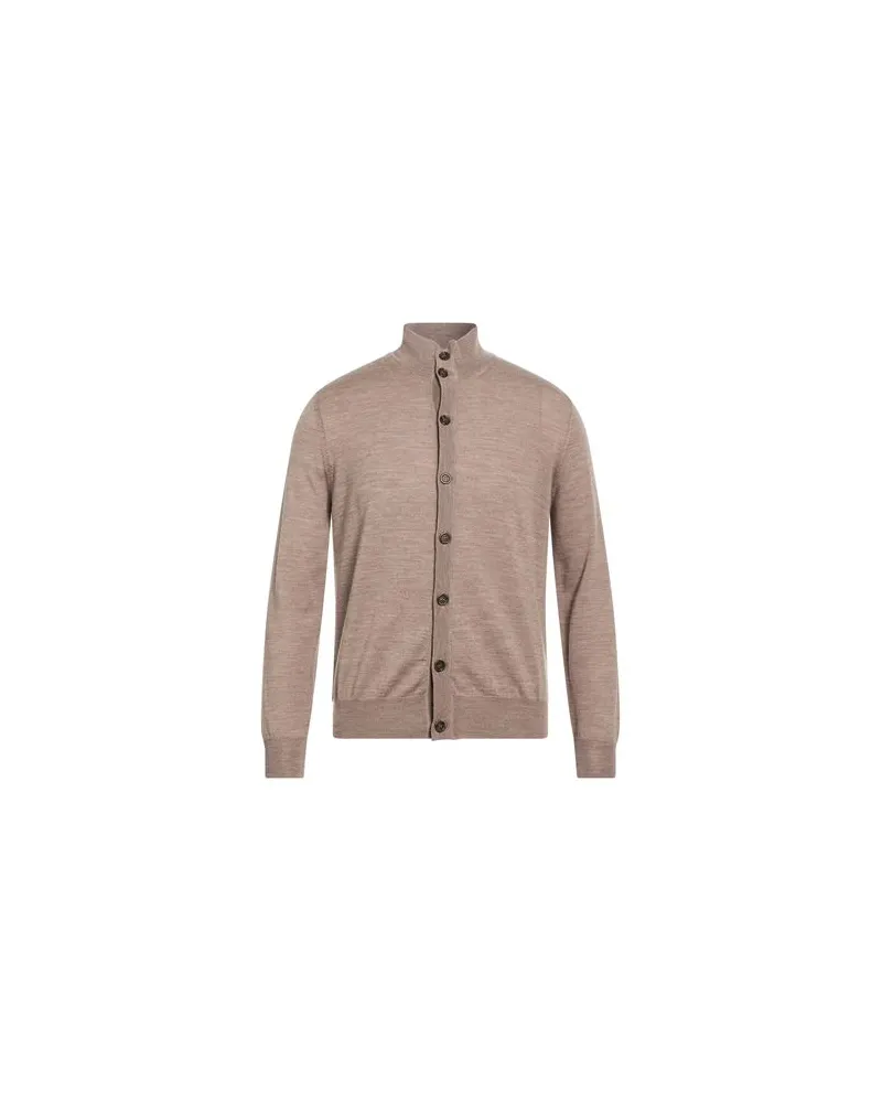 Canali STRICKWAREN - Strickjackenauf YOOX.COM Maulwurfsgrau