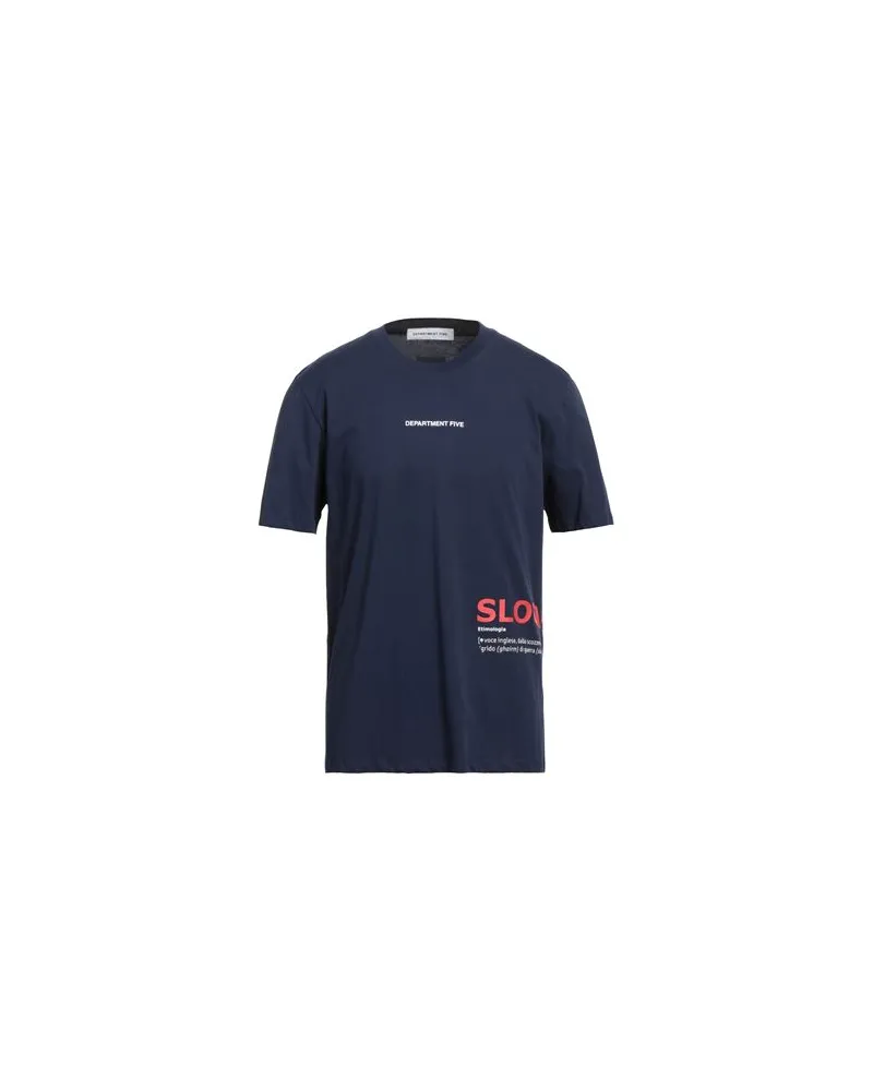 Department 5 TOPS - T-shirtsauf YOOX.COM Marineblau