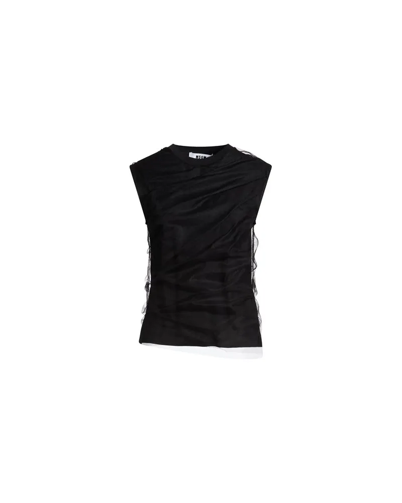 MSGM TOPS - Topsauf YOOX.COM Schwarz