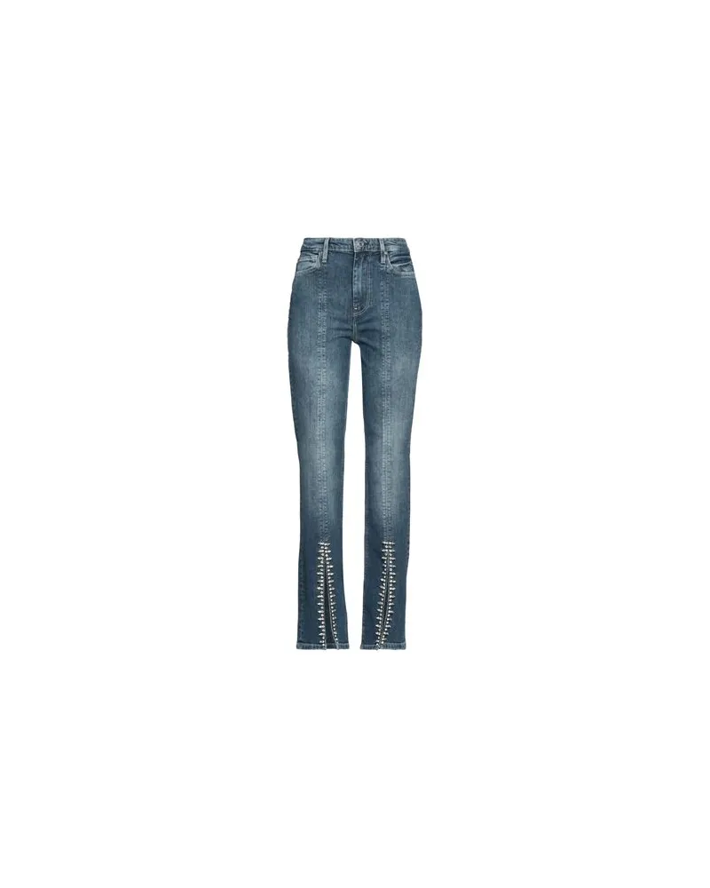 Guess HOSEN & RÖCKE - Jeanshosenauf YOOX.COM Blau