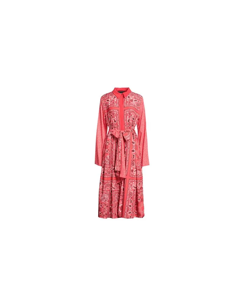 Marco Bologna KLEIDER - Midi-Kleiderauf YOOX.COM Rot