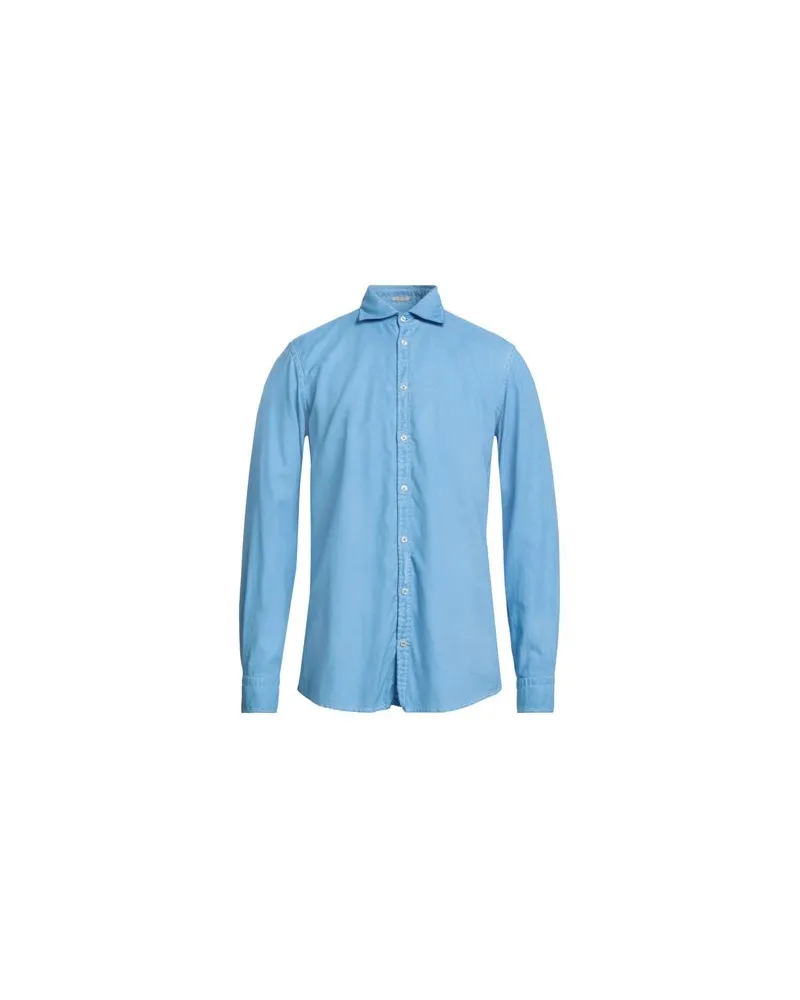 Massimo Alba TOPS - Hemdenauf YOOX.COM Azurblau