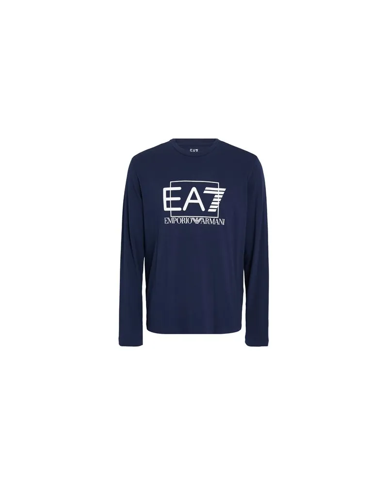 EA7 TOPS - T-shirtsauf YOOX.COM Nachtblau