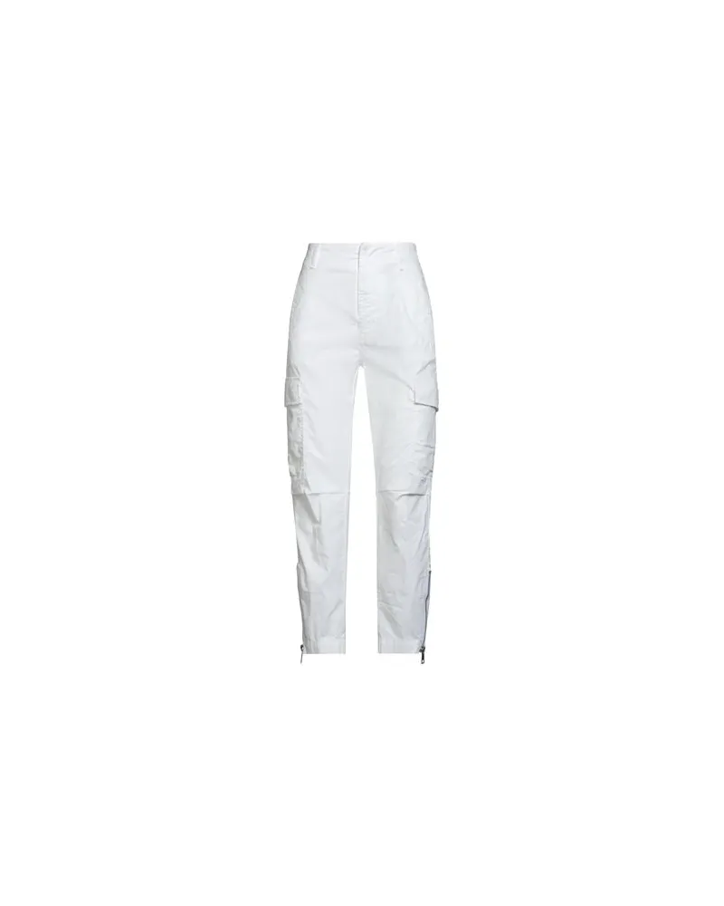 Dondup HOSEN & RÖCKE - Hosenauf YOOX.COM Weiß