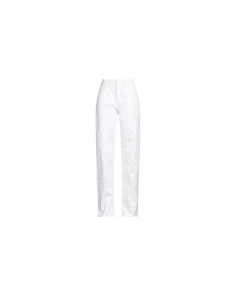 Gaëlle Bonheur HOSEN & RÖCKE - Jeanshosenauf YOOX.COM Weiß