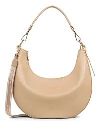 Lancaster Schultertasche Beige