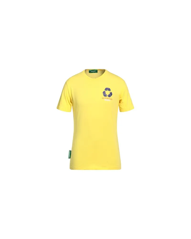 Dsquared2 TOPS - T-shirtsauf YOOX.COM Gelb