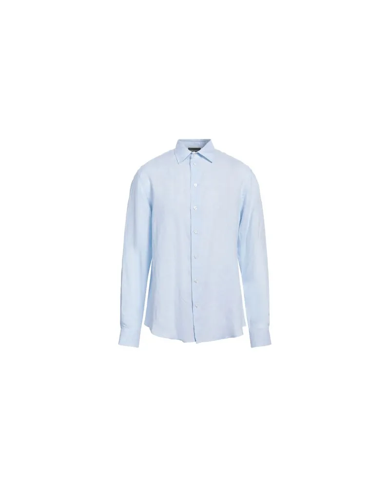 Emporio Armani TOPS - Hemdenauf YOOX.COM Himmelblau