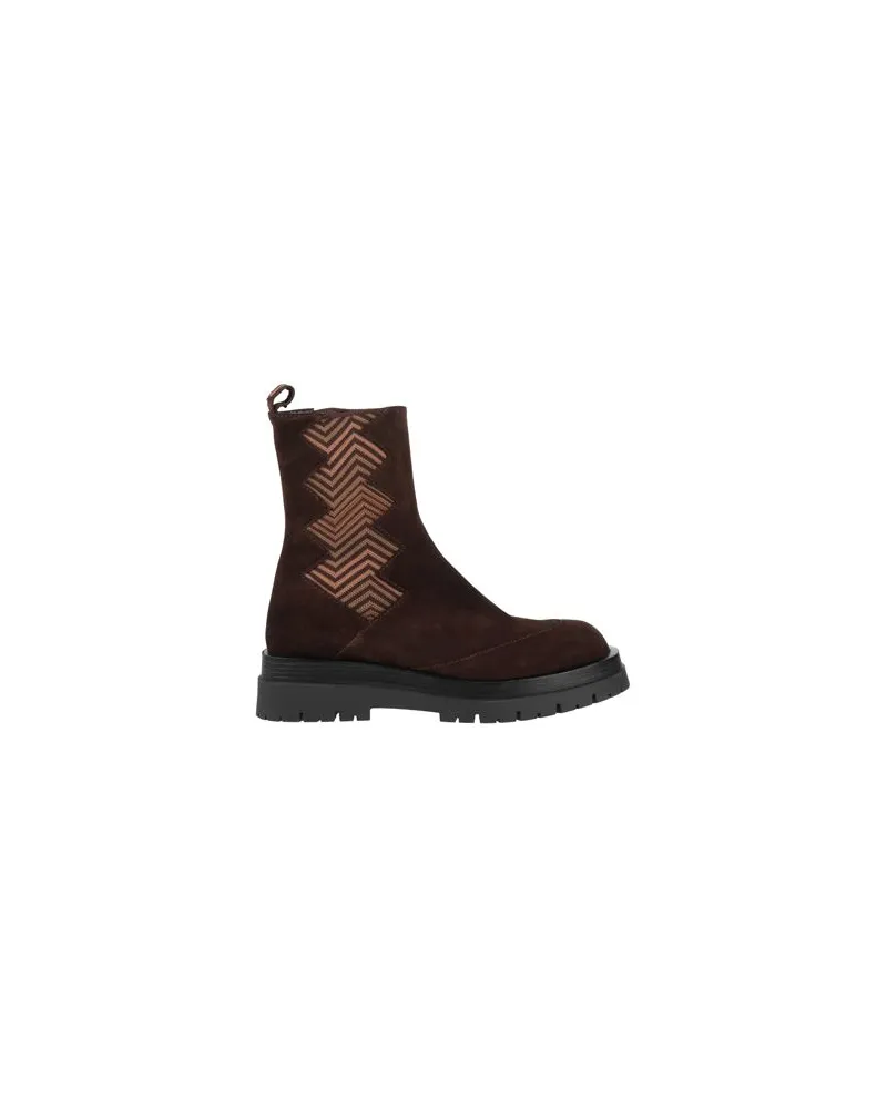 Missoni SCHUHE - Stiefelettenauf YOOX.COM Dunkelbraun