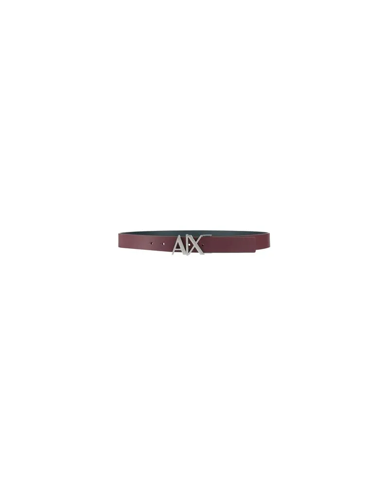 Armani Exchange Kleinlederwaren - Gürtelauf YOOX.COM Bordeaux