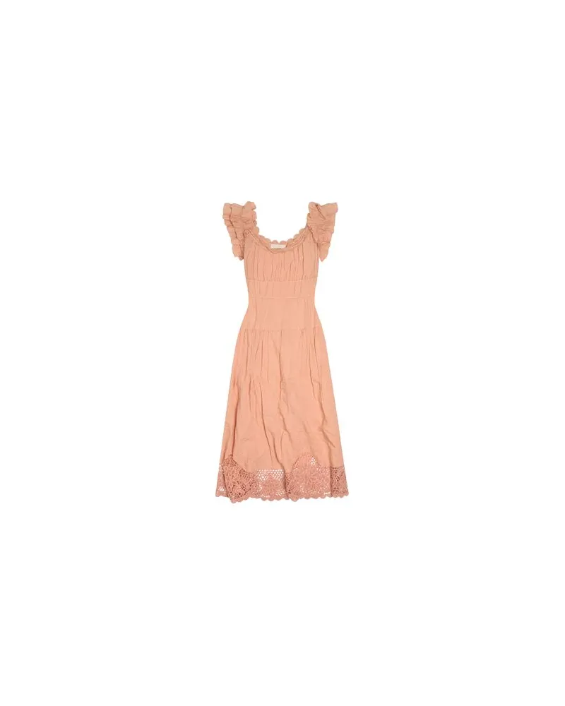 Ulla Johnson KLEIDER - Maxi-Kleiderauf YOOX.COM Hellrosa