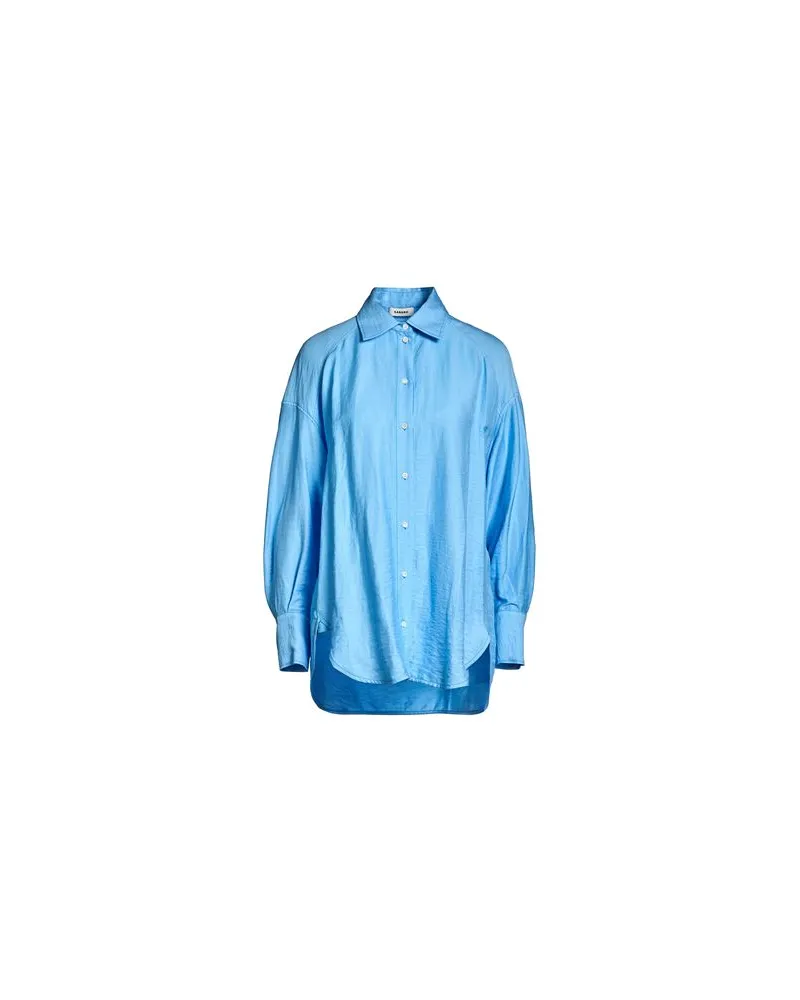 Sandro TOPS - Hemdenauf YOOX.COM Hellblau