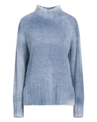 Arovescio Rollkragenpullover Blaugrau