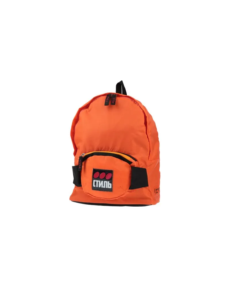 Heron Preston TASCHEN - Rucksäckeauf YOOX.COM Orange