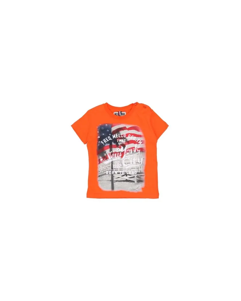 Fred Mello TOPS - T-shirtsauf YOOX.COM Orange