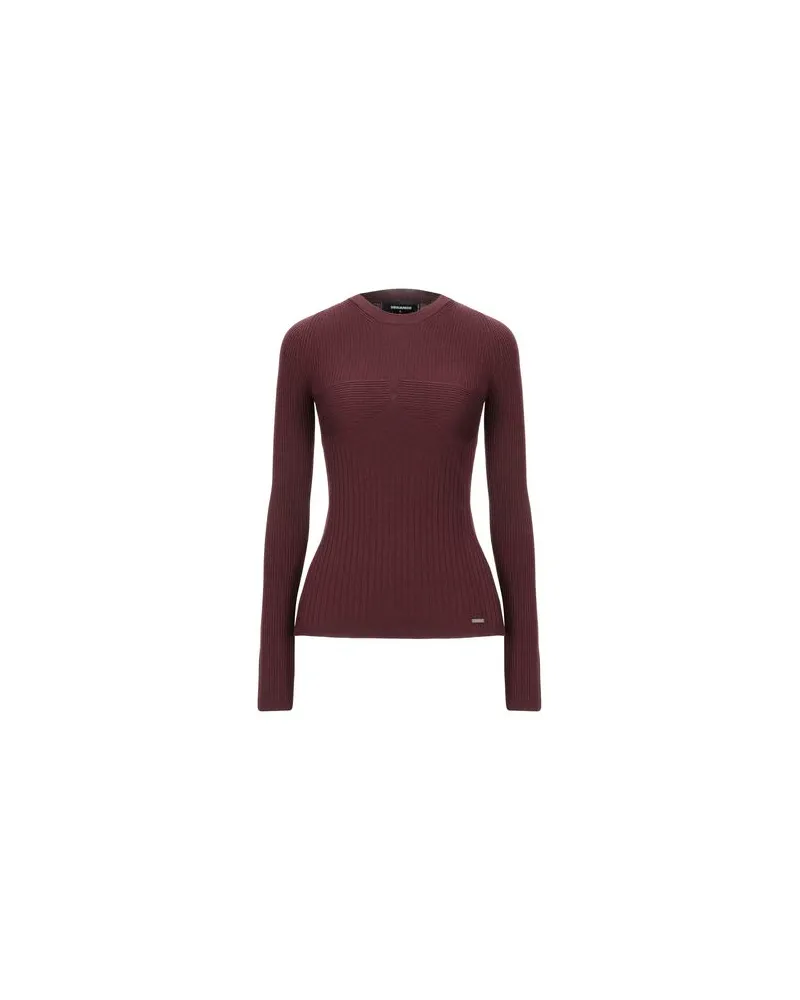 Dsquared2 STRICKWAREN - Pulloverauf YOOX.COM Pflaume