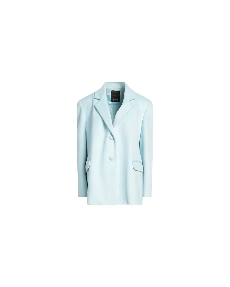 Yes London JACKEN & MÄNTEL - Mäntelauf YOOX.COM Himmelblau