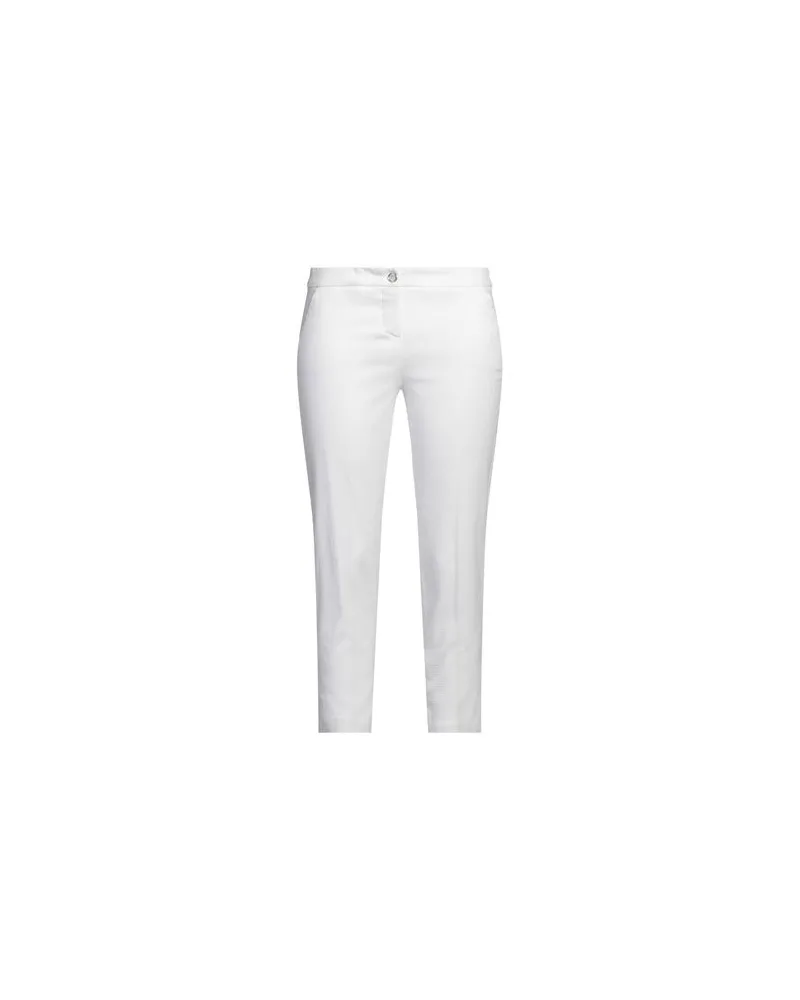 Trussardi HOSEN & RÖCKE - Hosenauf YOOX.COM Weiß