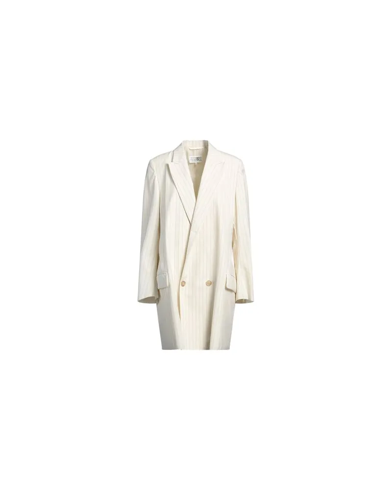 Maison Margiela ANZÜGE und CO-ORDS - Blazersauf YOOX.COM Cremeweiß