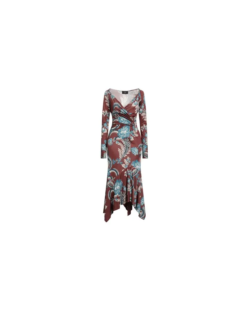 Etro KLEIDER - Midi-Kleiderauf YOOX.COM Bordeaux