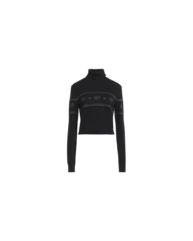 Chiara Ferragni STRICKWAREN - Rollkragenpulloverauf YOOX.COM Schwarz