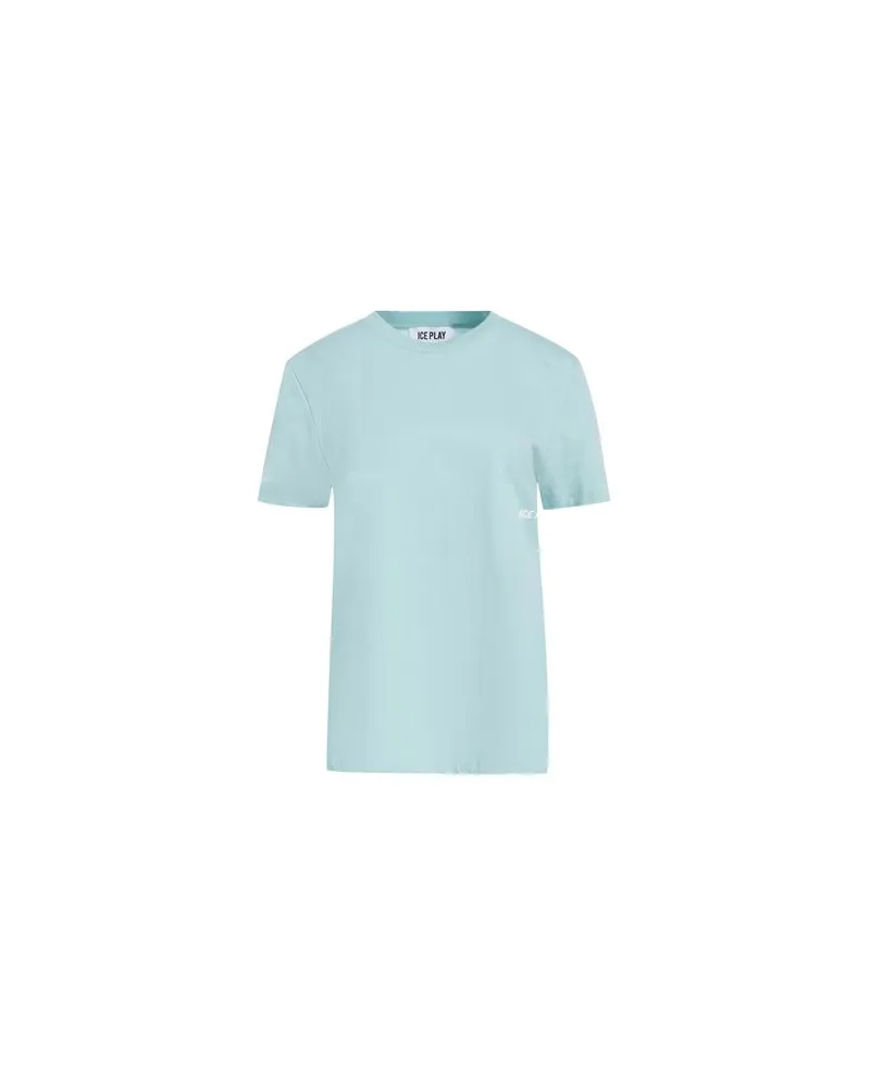 ICE PLAY TOPS - T-shirtsauf YOOX.COM Hellblau