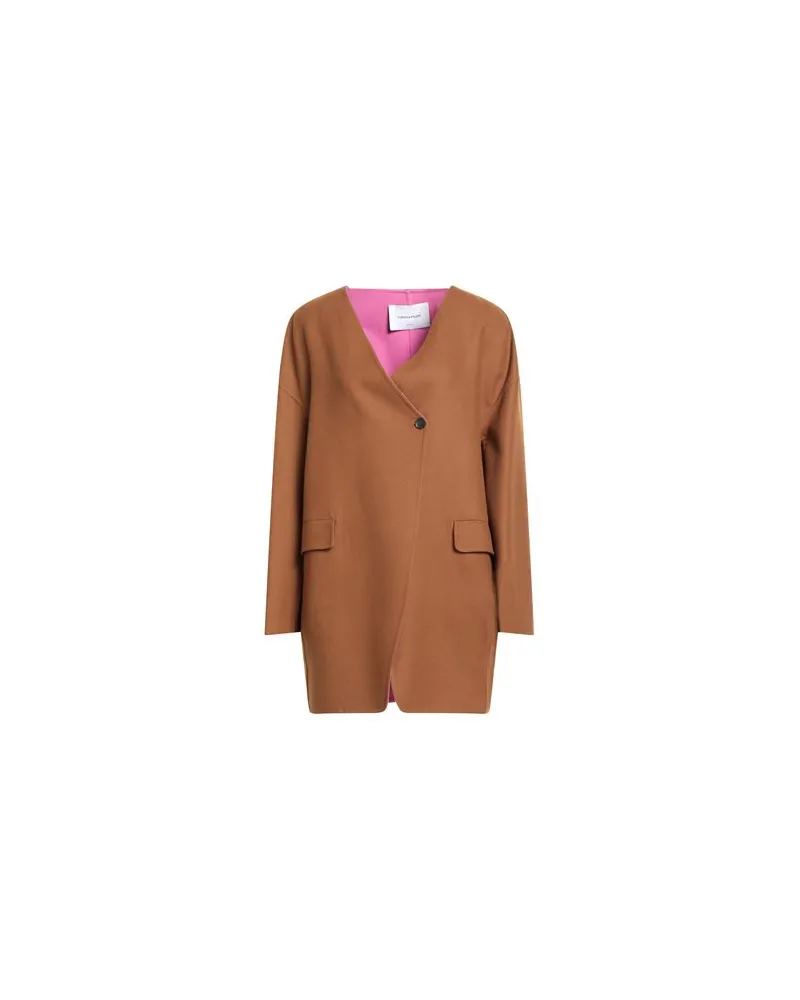 Fabiana Filippi JACKEN & MÄNTEL - Mäntelauf YOOX.COM Braun