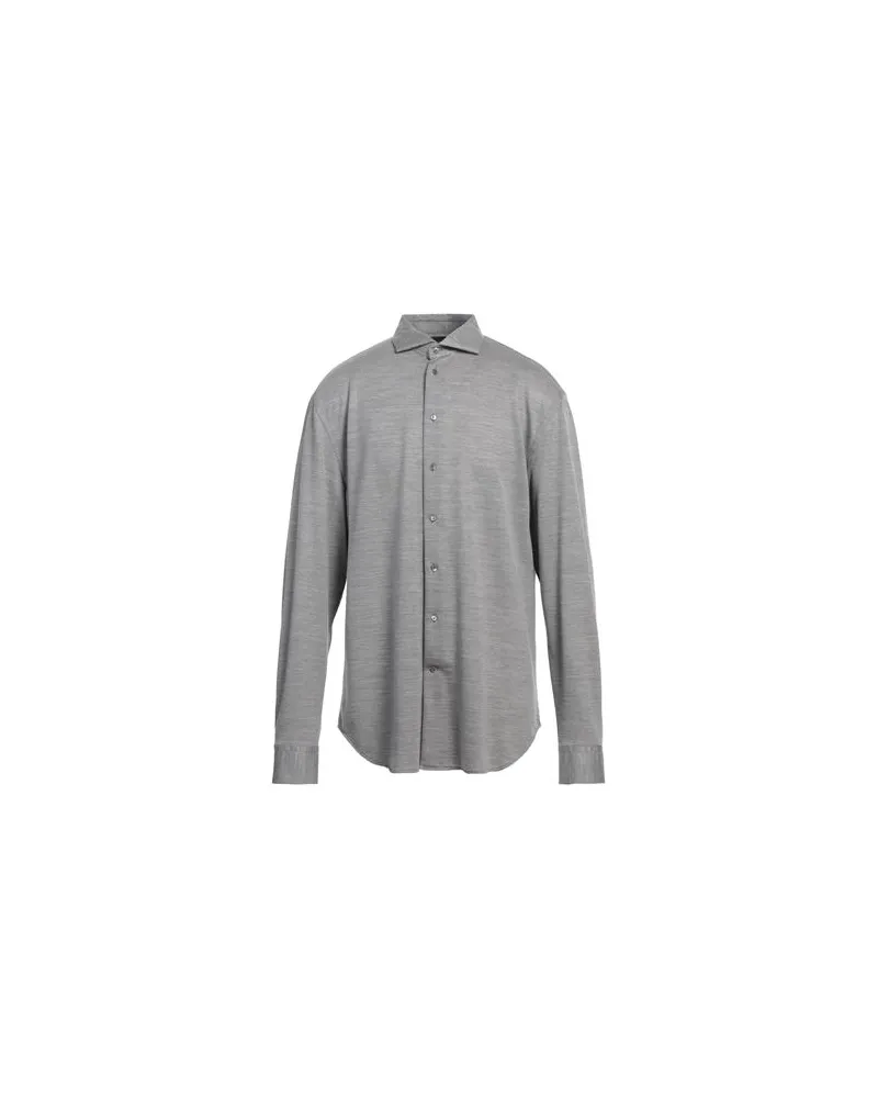 Emporio Armani TOPS - Hemdenauf YOOX.COM Grau