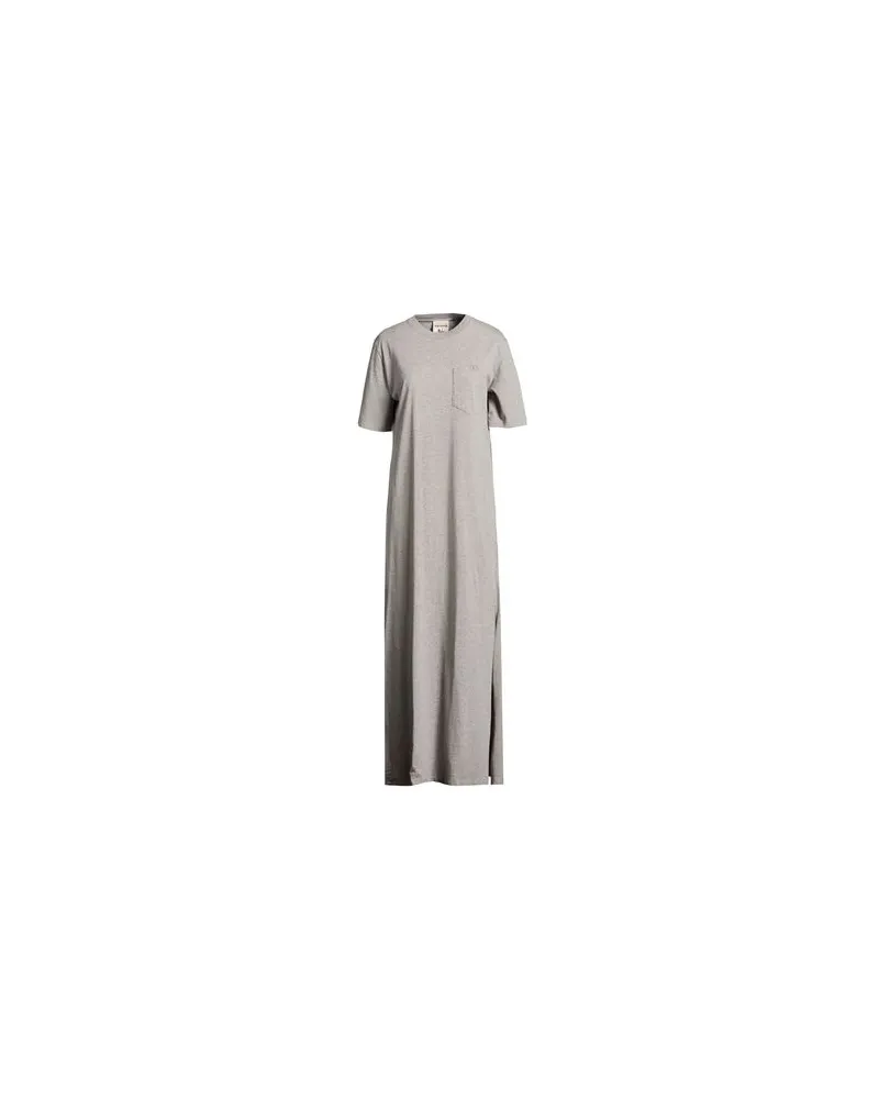 Semicouture KLEIDER - Maxi-Kleiderauf YOOX.COM Grau