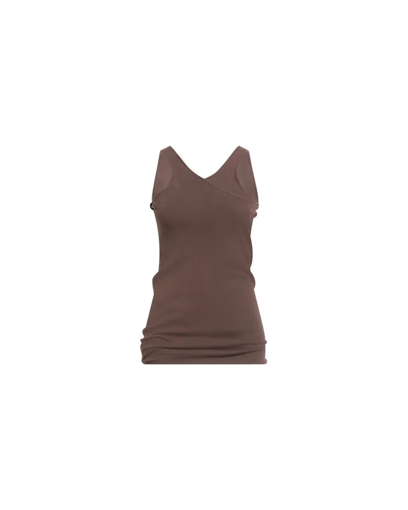 DRKSHDW by Rick Owens TOPS - Tank Topsauf YOOX.COM Braun